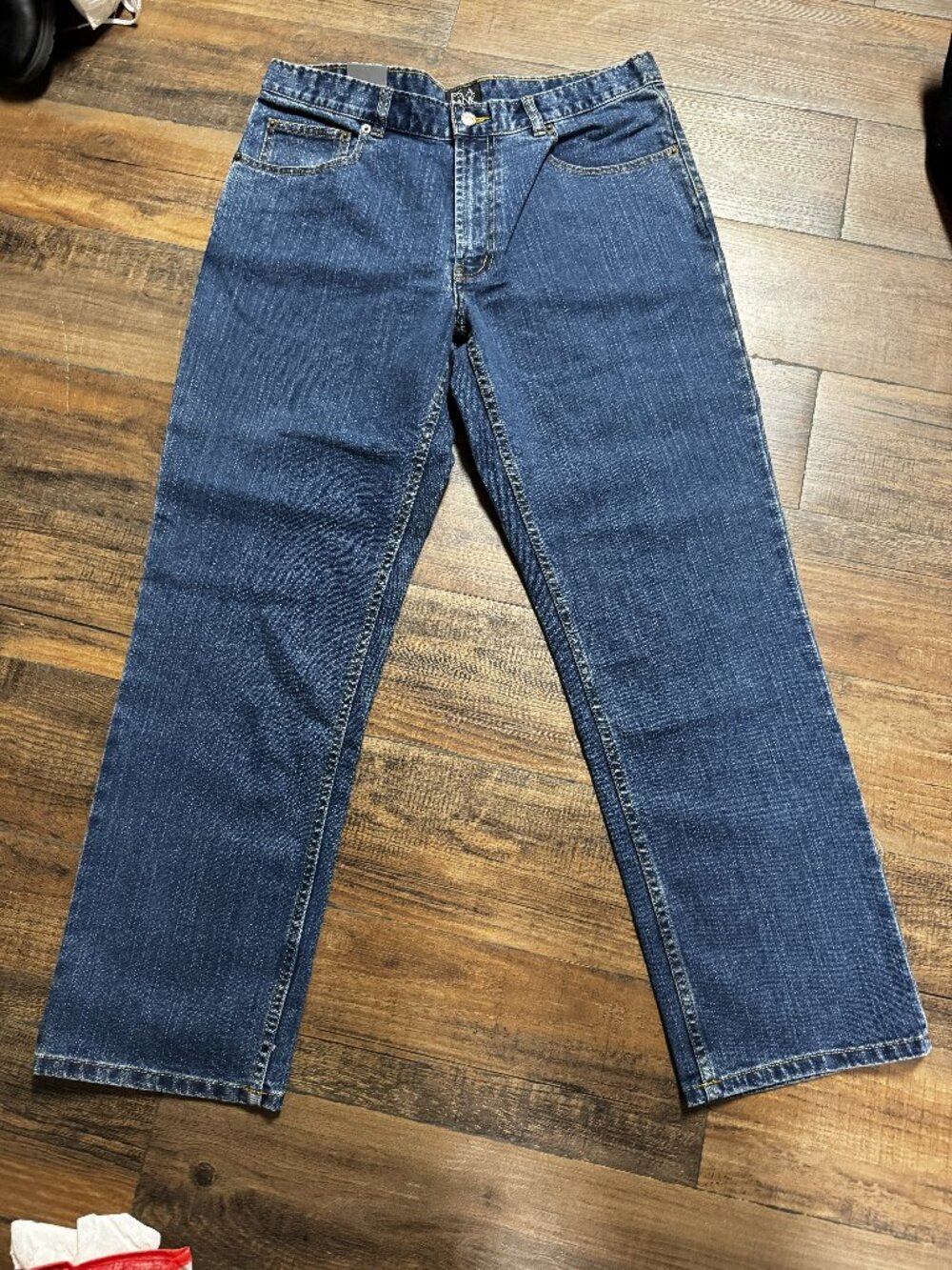 Jos A Bank Traveler Denim Tailored Fit Jeans 34x30 NWT